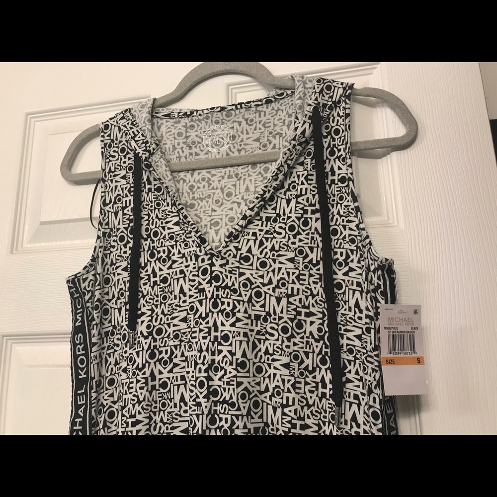 NWT Michael Kors hooded dress